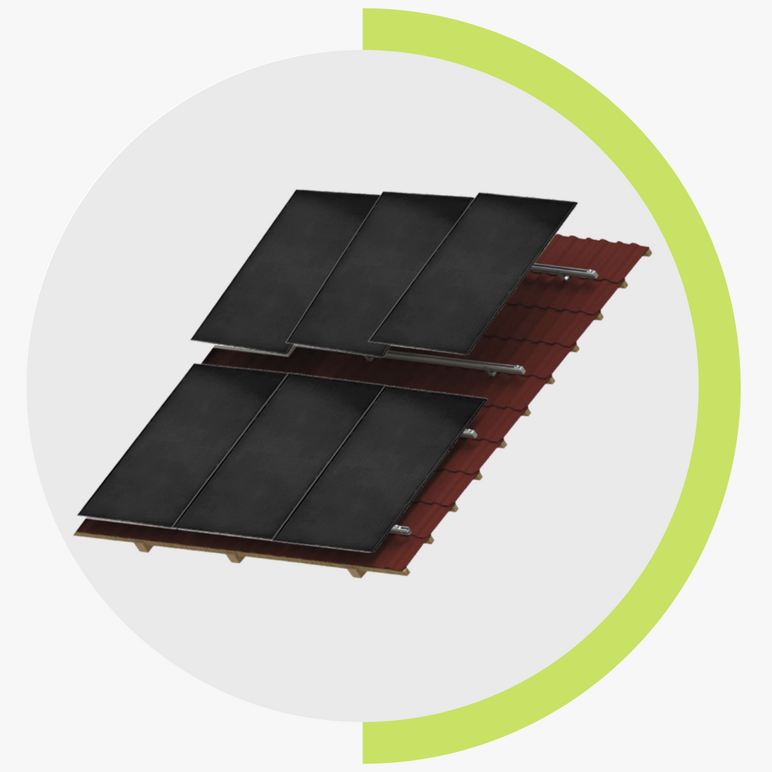 On Roof Solar Roof Tile Kits